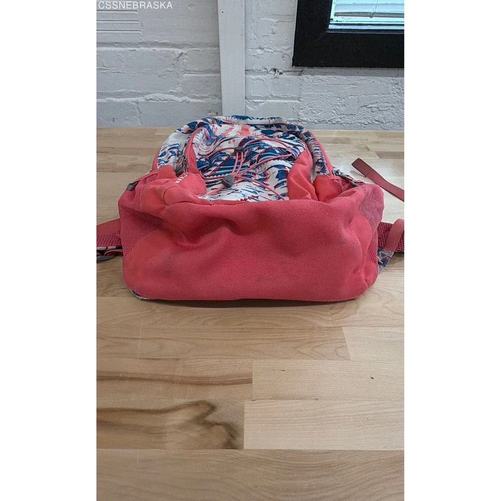 The North Face Coral Pink Geometric Jester Backpack Laptop‎ Daypack